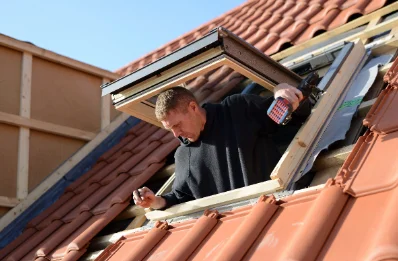 Pose de fenêtres de toit Velux à Montgobert
